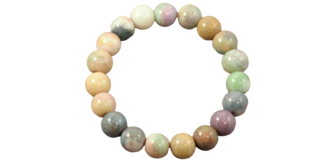 11.08.2024 Нове надходження: Браслети на гумці скло 369 моделей