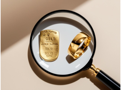 Як відрізнити золото від позолоти