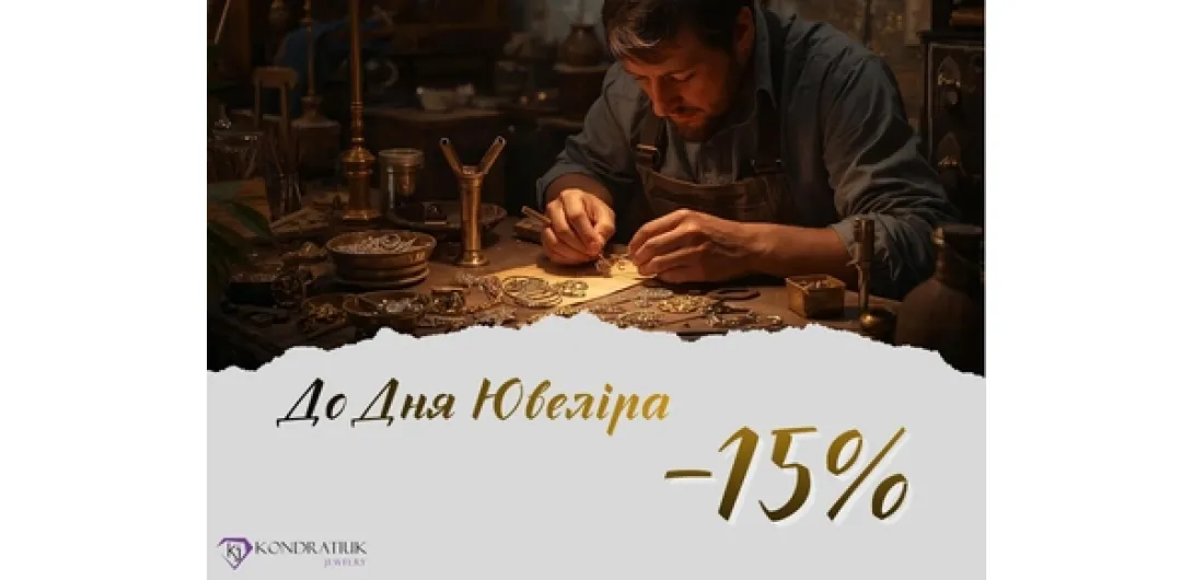 До Дня Ювеліра -15%