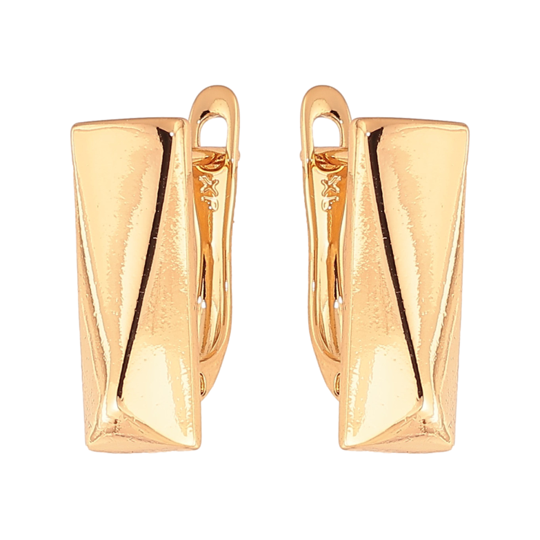 Серьги Xuping цвет Позолота 18K английский замок "Декоративные" фото №1