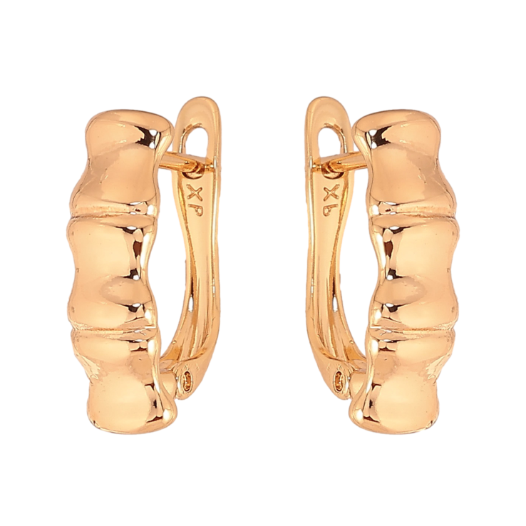 Сережки Xuping колір Позолота 18К англійський замок "Декоративний візерунок" фото №25 Сережки Xuping колір Позолота 18К англійський замок "Декоративний візерунок" фото №25