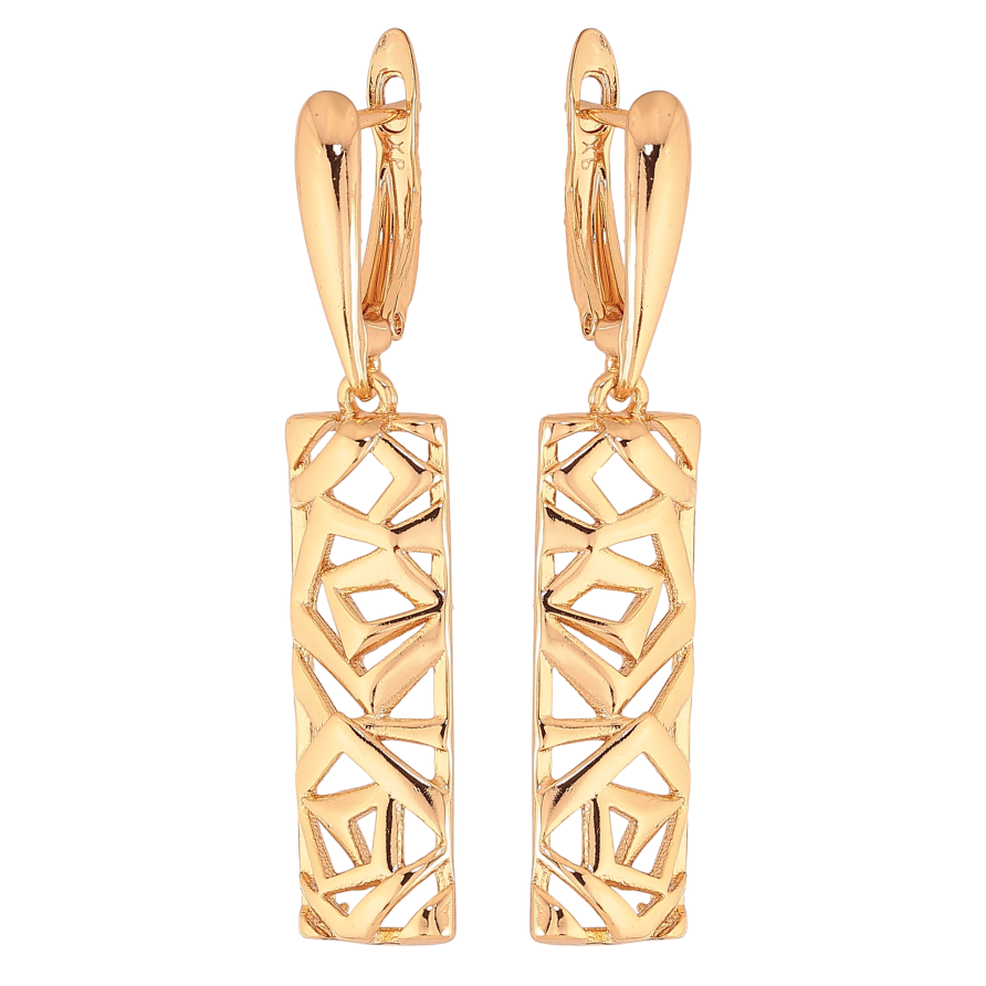 Серьги Xuping цвет Позолота 18К английский замок "Декоративные подвески" фото №1 Серьги Xuping цвет Позолота 18К английский замок "Декоративные подвески" фото №1