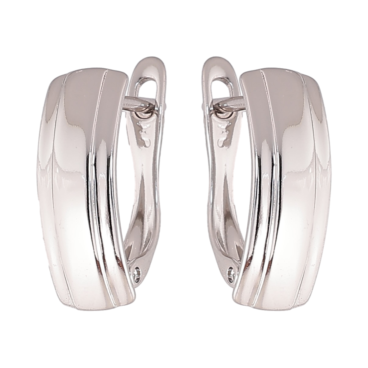 Серьги Xuping цвет Родий английский замок "Декоративный узор" фото №16 Серьги Xuping цвет Родий английский замок "Декоративный узор" фото №16