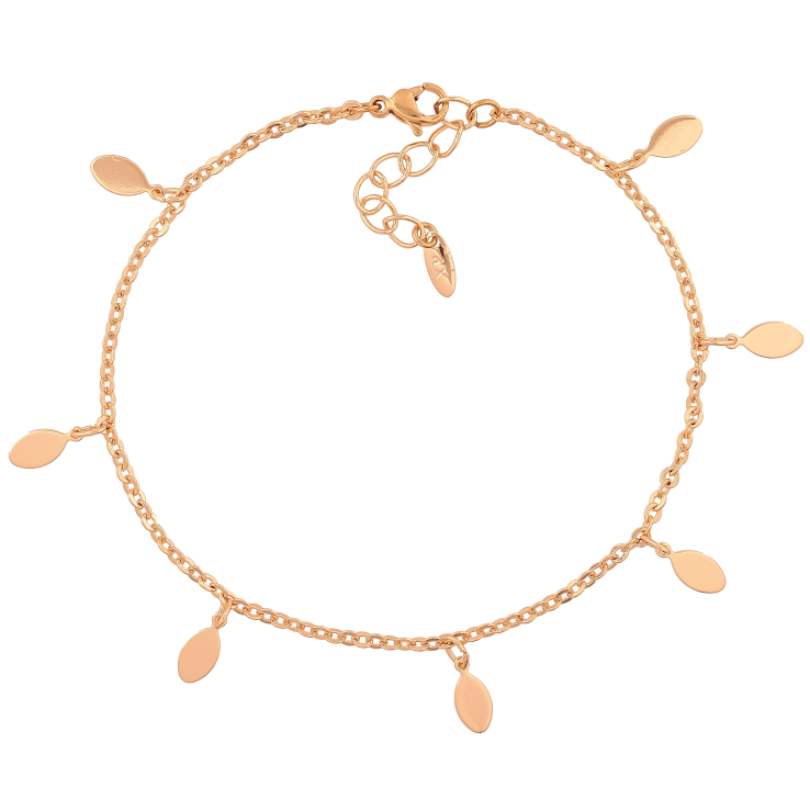 Браслет Xuping M&L колір 18К "Ланцюжок з підвісками" довжина з дод. ланцюжком 21-23.5см х 2мм фото №18 Браслет Xuping M&L колір 18К "Ланцюжок з підвісками" довжина з дод. ланцюжком 21-23.5см х 2мм фото №18