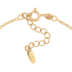 Браслет Xuping колір Позолота 14K "Ланцюжок Якірна з намистинами" розмір з доп. ланцюжком 17-20.5см х 2-4мм фото №2