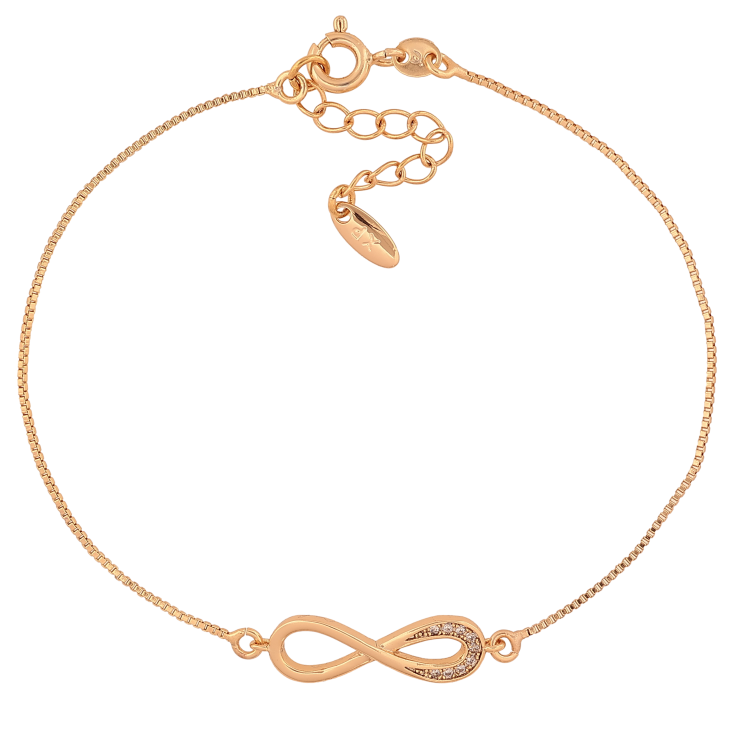 Браслет Xuping колір Позолота 18K "Ланцюжок з нескінченністю" розмір з дод. ланцюжком 19-22см х 1-7мм фото №23