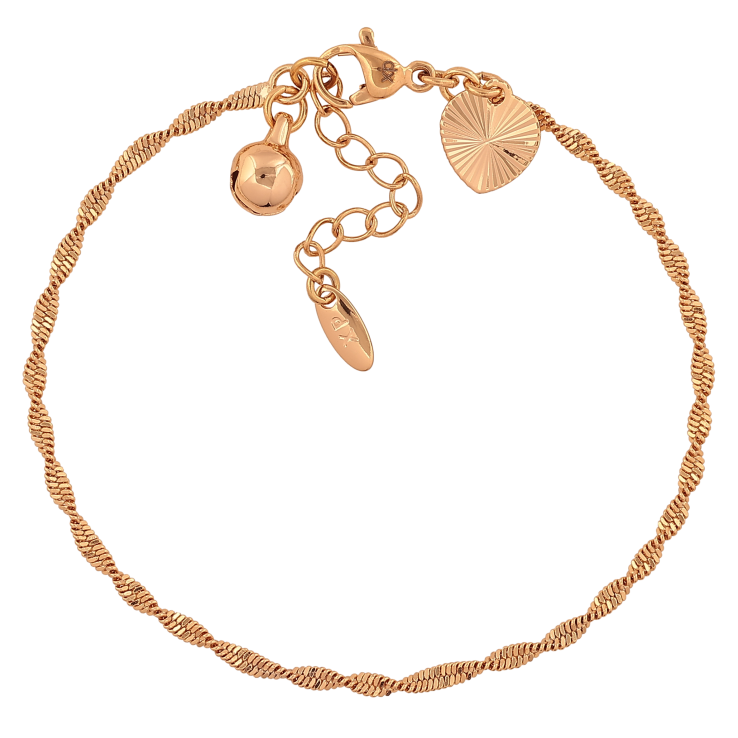 Браслет Xuping цвет Позолота 18K "Цепочка Супердиск" размер с доп. цепочкой 17-20см х 2мм фото №5 Браслет Xuping цвет Позолота 18K "Цепочка Супердиск" размер с доп. цепочкой 17-20см х 2мм фото №5