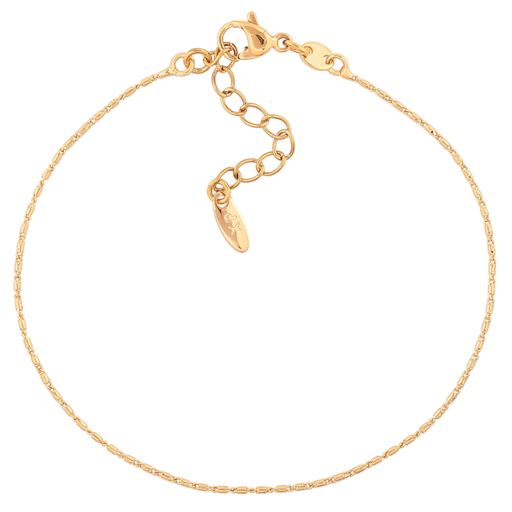 Браслет Xuping цвет Позолота 18K "Цепочка" размер с доп. цепочкой 17.5-20.5см х 1мм фото №23