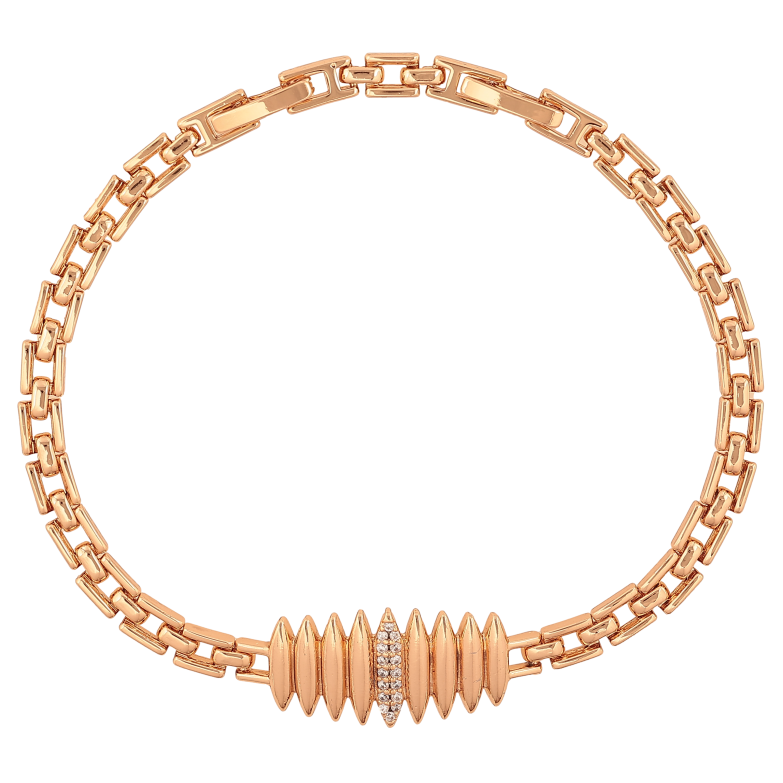 Браслет Xuping колір Позолота 18K "Візерунок з кристалами" розмір з дод. замком 18,20.5см х 4-12мм фото №3 Браслет Xuping колір Позолота 18K "Візерунок з кристалами" розмір з дод. замком 18,20.5см х 4-12мм фото №3