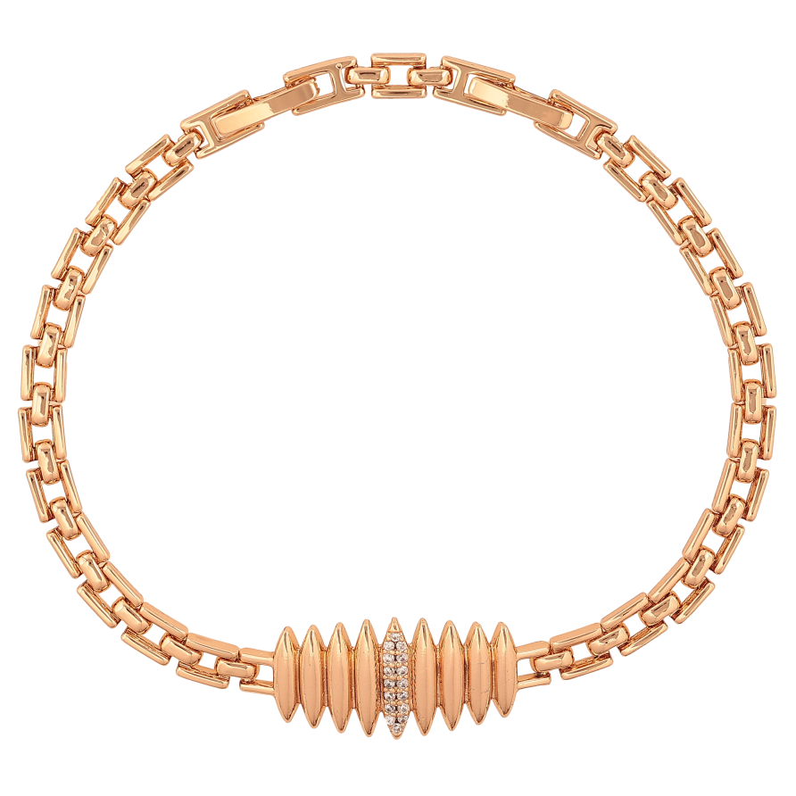 Браслет Xuping колір Позолота 18K "Візерунок з кристалами" розмір з дод. замком 18,20.5см х 4-12мм фото №1 Браслет Xuping колір Позолота 18K "Візерунок з кристалами" розмір з дод. замком 18,20.5см х 4-12мм фото №1