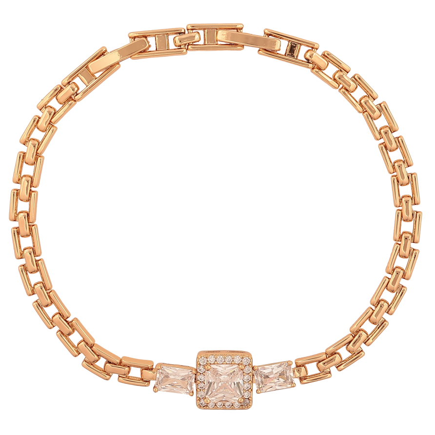 Браслет Xuping цвет Позолота 18K "Узор с кристаллами" размер с доп. замком 17,19см х 4-9мм фото №1 Браслет Xuping цвет Позолота 18K "Узор с кристаллами" размер с доп. замком 17,19см х 4-9мм фото №1