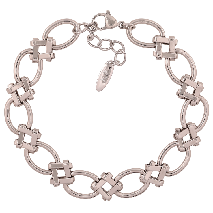 Браслет Xuping колір Родій "Декоративний візерунок" довжина з дод. ланцюжком 18.5-21.5см х 10мм фото №24 Браслет Xuping колір Родій "Декоративний візерунок" довжина з дод. ланцюжком 18.5-21.5см х 10мм фото №24