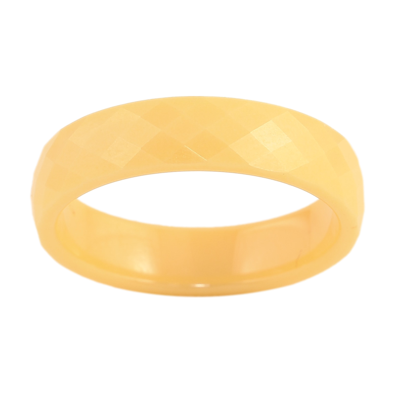 Кольцо Xuping Керамика "Желтая керамика" шир. 5мм фото №1
