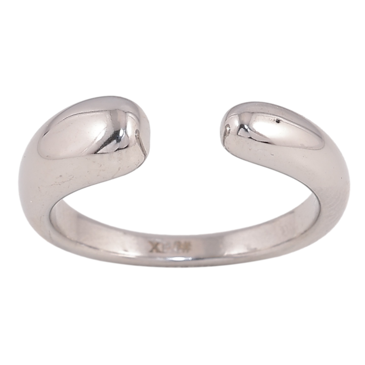 Каблучка Xuping TTM Stainless Steel колір Родій "Декоративний візерунок" фото №8 Каблучка Xuping TTM Stainless Steel колір Родій "Декоративний візерунок" фото №8