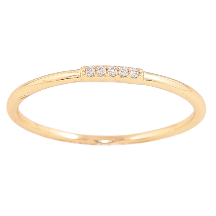 Каблучка Xuping колір Позолота 14K "Візерунок з кристалами" фото №18