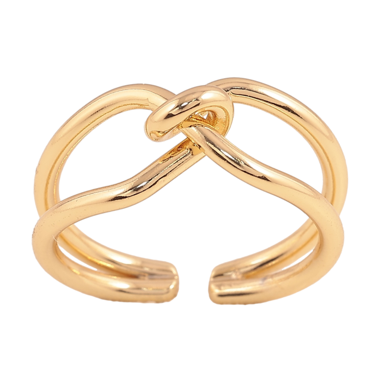 Каблучка Xuping колір Позолота 14K "Декоративний візерунок" фото №21