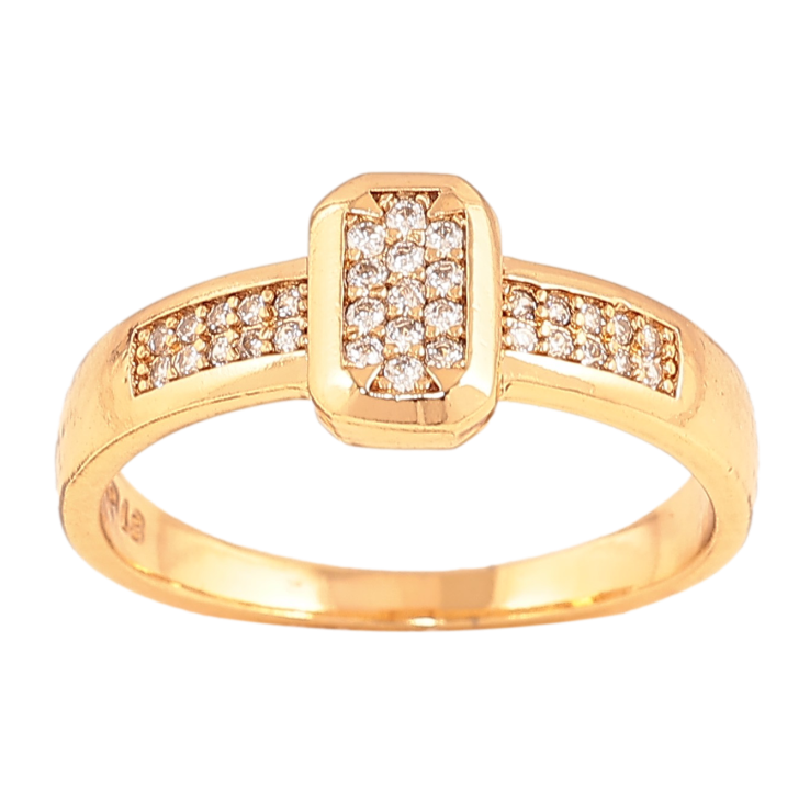 Кольцо Xuping цвет Позолота 18K "Инкрустация кристаллами" фото №14