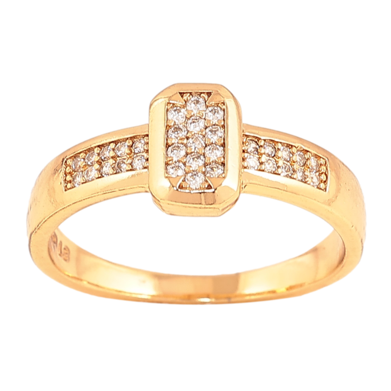 Кольцо Xuping цвет Позолота 18K "Инкрустация кристаллами" фото №1