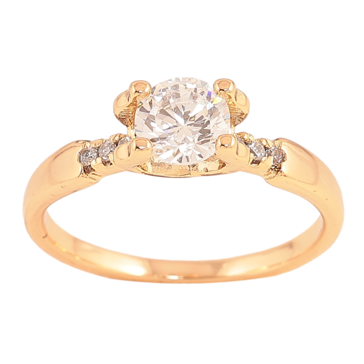 Каблучка Xuping колір Позолота 18K "Візерунок з кристалами" фото №17 Каблучка Xuping колір Позолота 18K "Візерунок з кристалами" фото №17