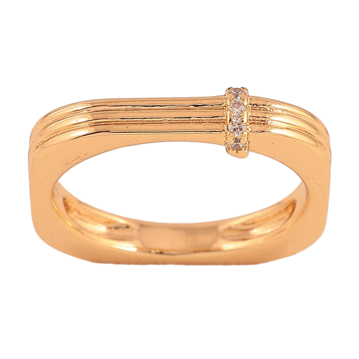 Каблучка Xuping колір Позолота 18K "Візерунок з кристалами" фото №16 Каблучка Xuping колір Позолота 18K "Візерунок з кристалами" фото №16