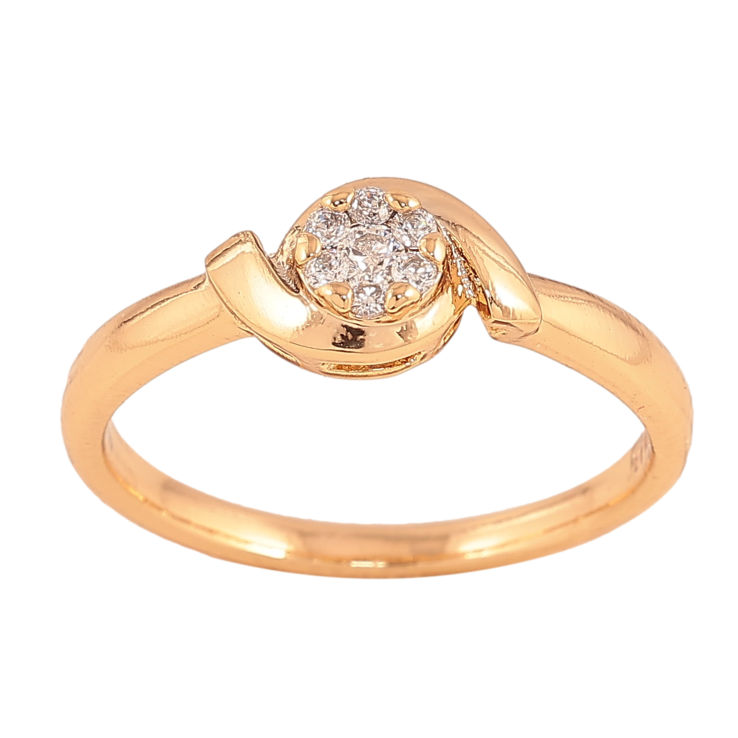 Каблучка Xuping колір Позолота 18K "Візерунок з кристалом" фото №25 Каблучка Xuping колір Позолота 18K "Візерунок з кристалом" фото №25