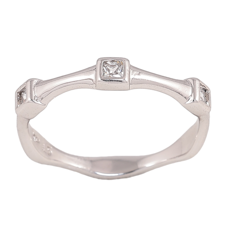 Каблучка Xuping колір Родій "Візерунок з кристалами" фото №18 Каблучка Xuping колір Родій "Візерунок з кристалами" фото №18