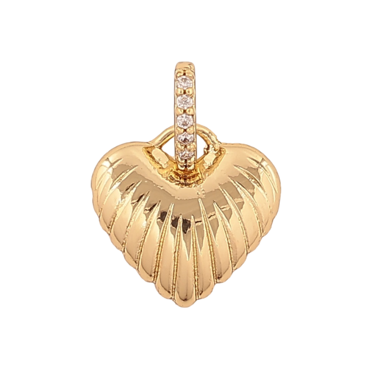 Кулон Xuping колір Позолота 14К "Сердечко" для ланцюжка до 4мм фото №8 Кулон Xuping колір Позолота 14К "Сердечко" для ланцюжка до 4мм фото №8