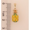 Кулон Xuping колір Позолота 14К "Ананас" для ланцюжка до 5мм фото №2