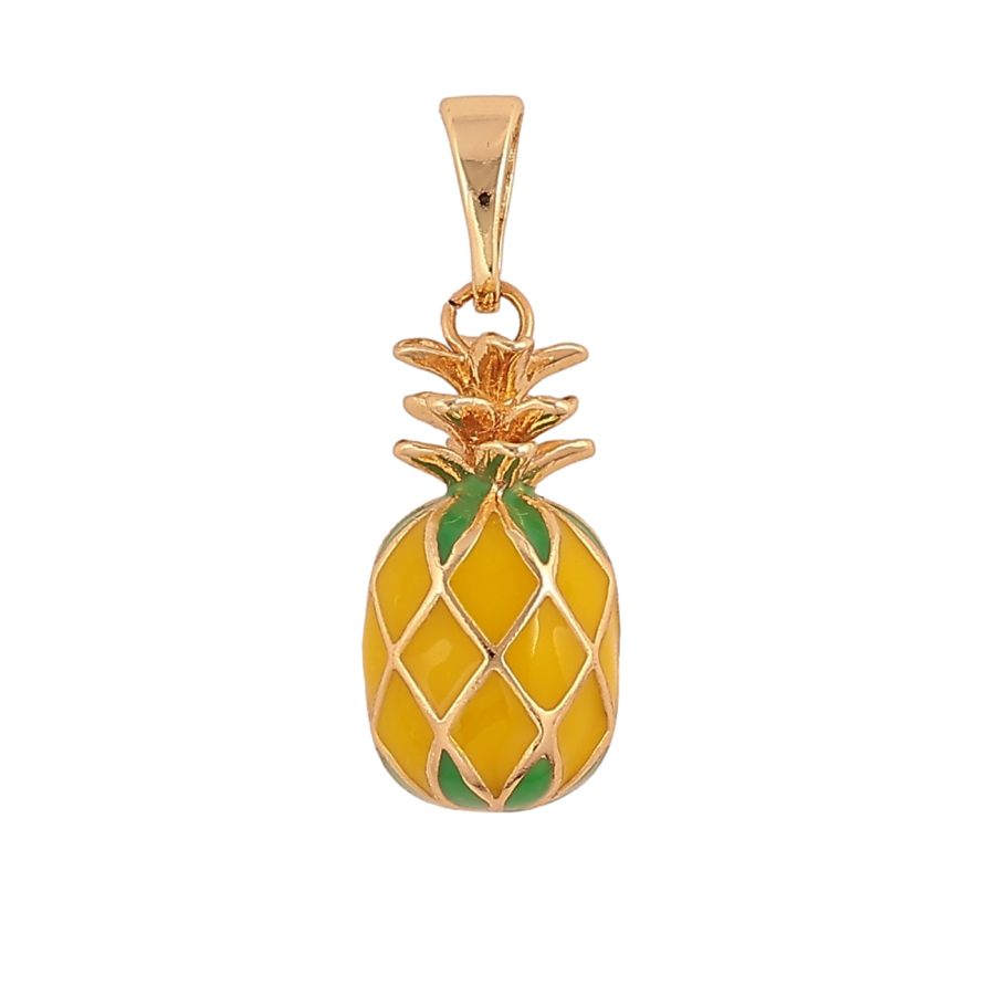 Кулон Xuping колір Позолота 14К "Ананас" для ланцюжка до 5мм фото №1