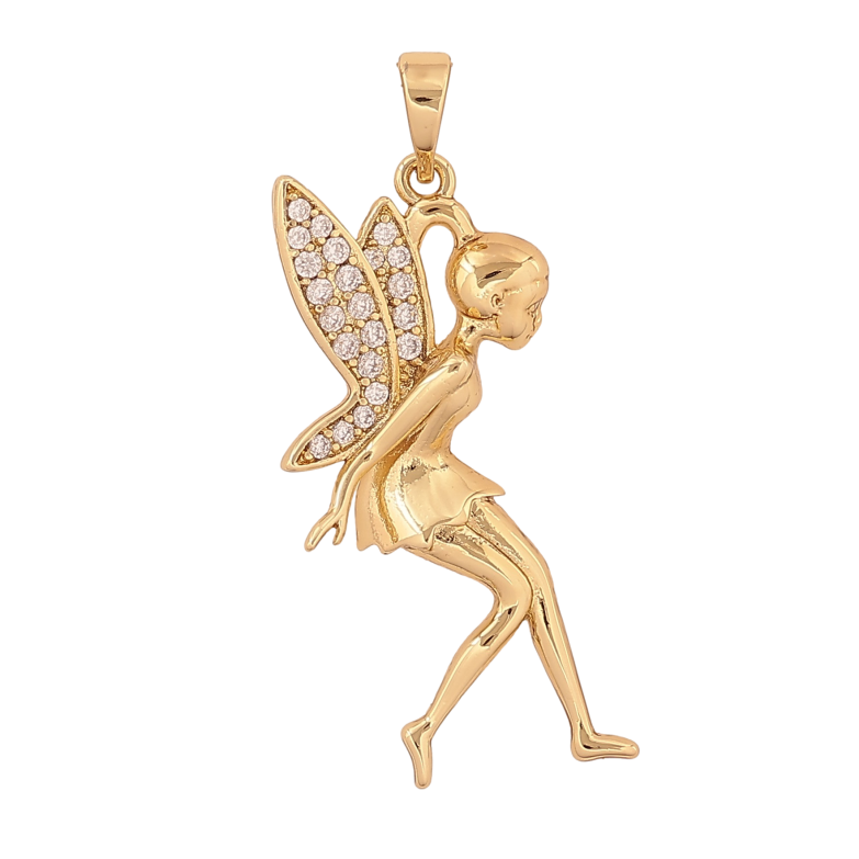 Кулон Xuping цвет Позолота 14К "Фея" для цепочки до 5мм фото №1