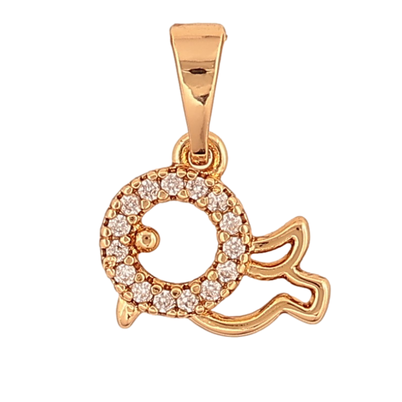 Кулон Xuping цвет Позолота 18K "Птичка" для цепочки до 5мм фото №1 Кулон Xuping цвет Позолота 18K "Птичка" для цепочки до 5мм фото №1