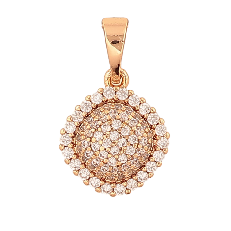 Кулон Xuping колір Позолота 18K "Інкрустація кристалами" для ланцюжка до 5мм фото №16