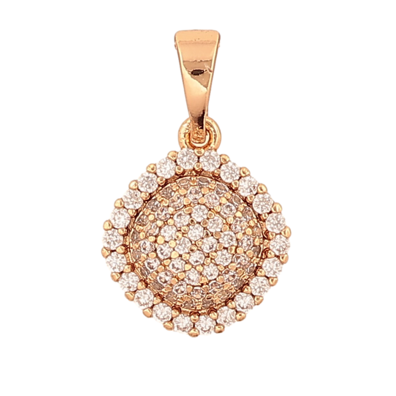 Кулон Xuping цвет Позолота 18K "Инкрустация кристаллами" для цепочки до 5мм фото №1