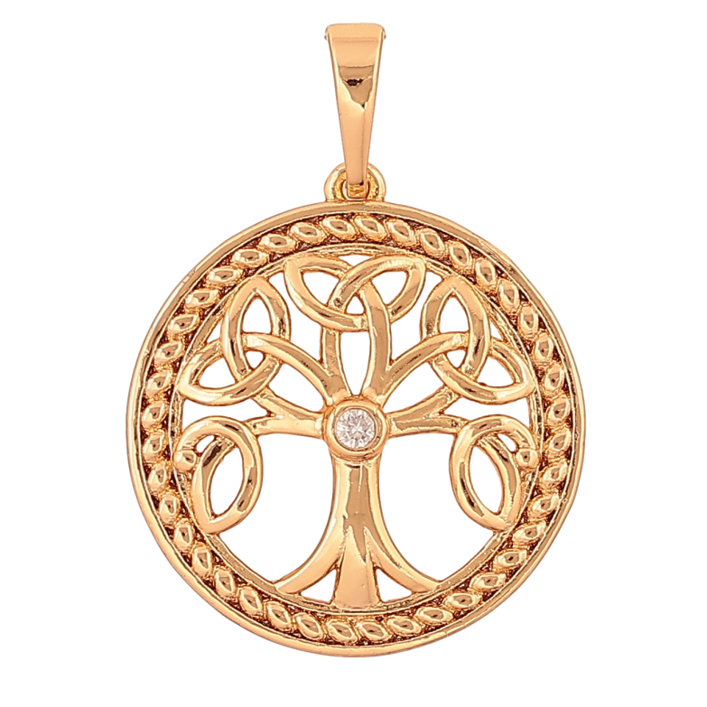 Кулон Xuping цвет Позолота 18K "Древо жизни" для цепочки до 6мм фото №1