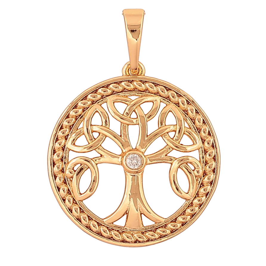 Кулон Xuping цвет Позолота 18K "Древо жизни" для цепочки до 6мм фото №1