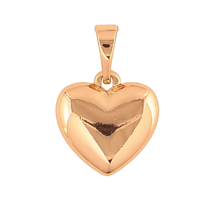 Кулон Xuping колір Позолота 18K "Серце, 11х12мм" для ланцюжка до 5мм фото №24