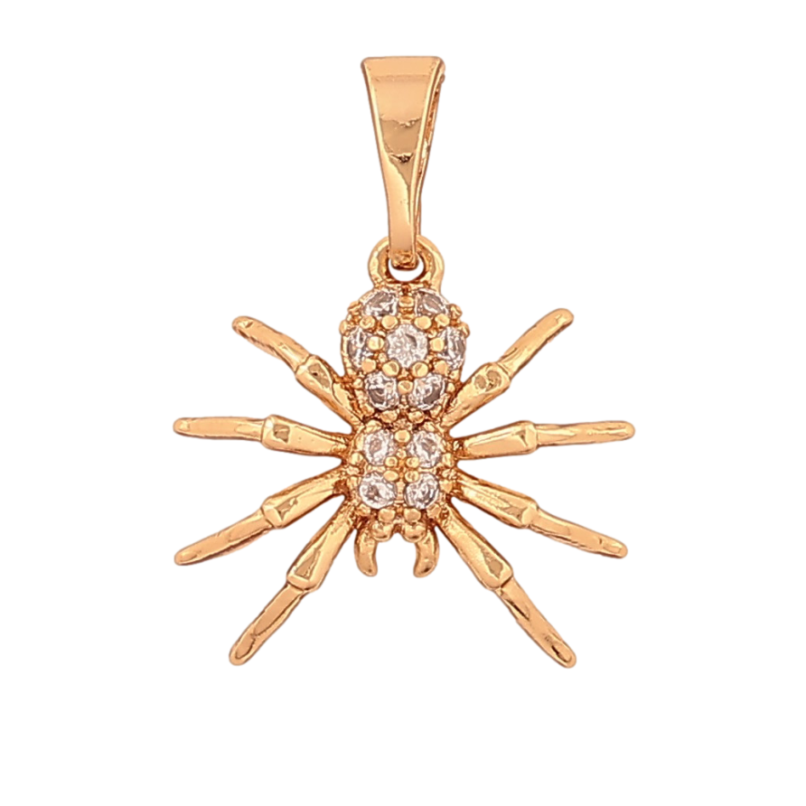 Кулон Xuping цвет Позолота 18K "Паук" для цепочки до 5мм фото №1
