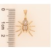 Кулон Xuping цвет Позолота 18K "Паук" для цепочки до 5мм фото №2