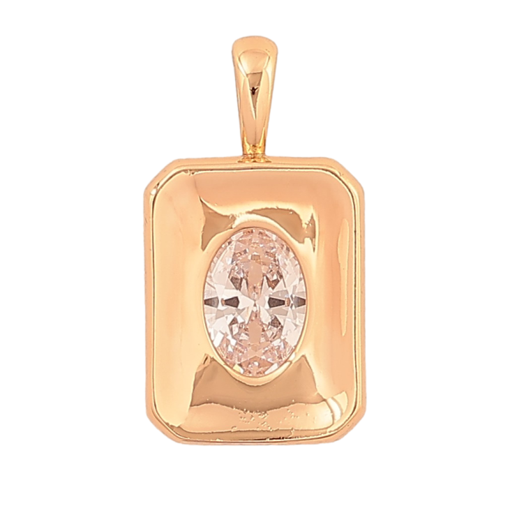 Кулон Xuping колір Позолота 18K "Вставка кристал" для ланцюжка до 4мм фото №6