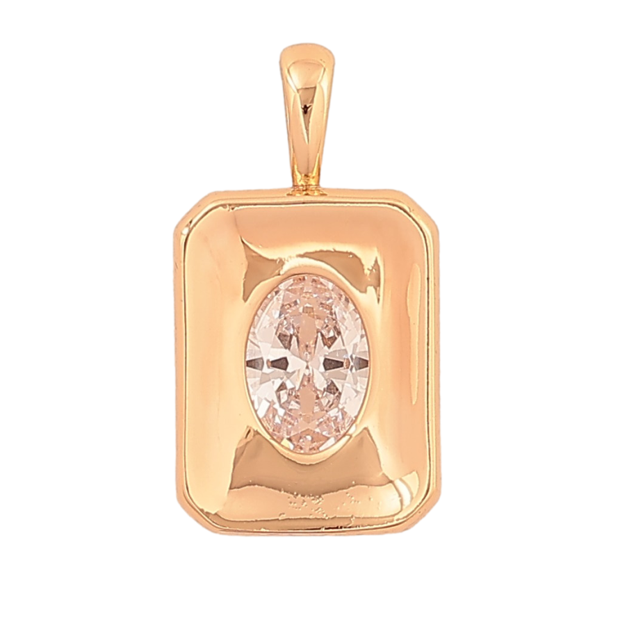 Кулон Xuping колір Позолота 18K "Вставка кристал" для ланцюжка до 4мм фото №1