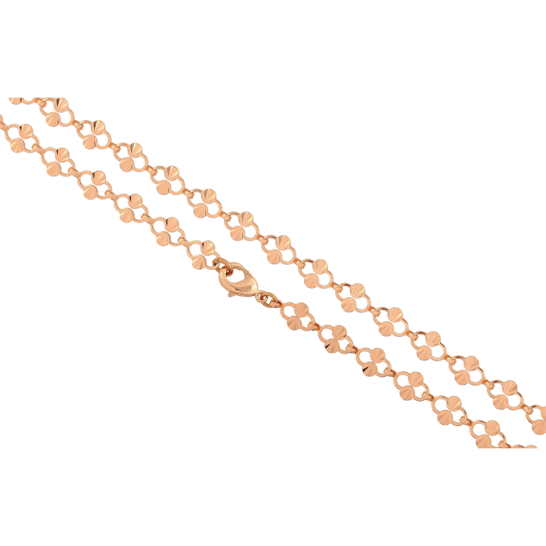 Цепочка Xuping M&L цвет 18К "Плетение Фантазийное" длина 50см х 7мм фото №1