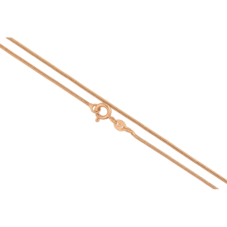 Цепочка Xuping M&L цвет 18К "Плетение Ювелирный шнур" длина 50см х 1мм фото №16 Цепочка Xuping M&L цвет 18К "Плетение Ювелирный шнур" длина 50см х 1мм фото №16