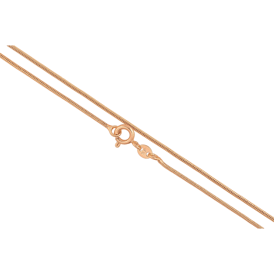 Цепочка Xuping M&L цвет 18К "Плетение Ювелирный шнур" длина 50см х 1мм фото №1 Цепочка Xuping M&L цвет 18К "Плетение Ювелирный шнур" длина 50см х 1мм фото №1