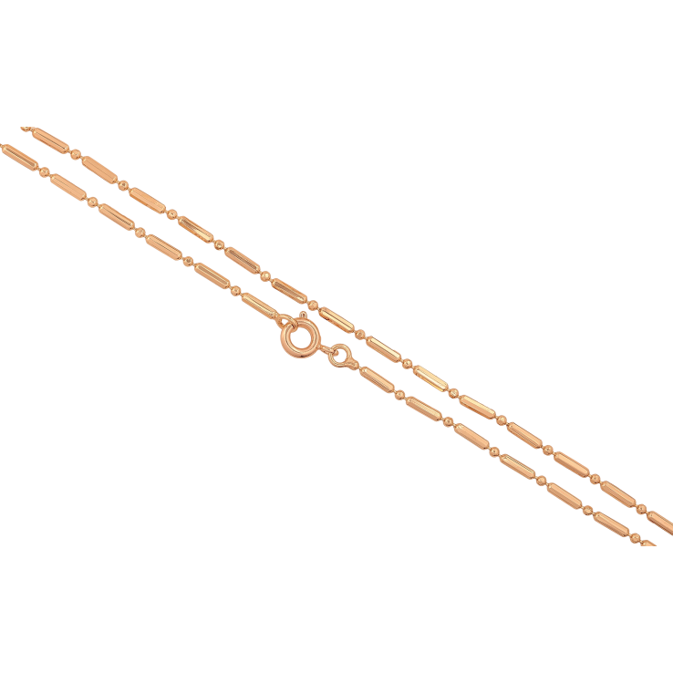 Цепочка Xuping M&L цвет 18К "Плетение Перлина" длина 39см х 1.5мм фото №3 Цепочка Xuping M&L цвет 18К "Плетение Перлина" длина 39см х 1.5мм фото №3