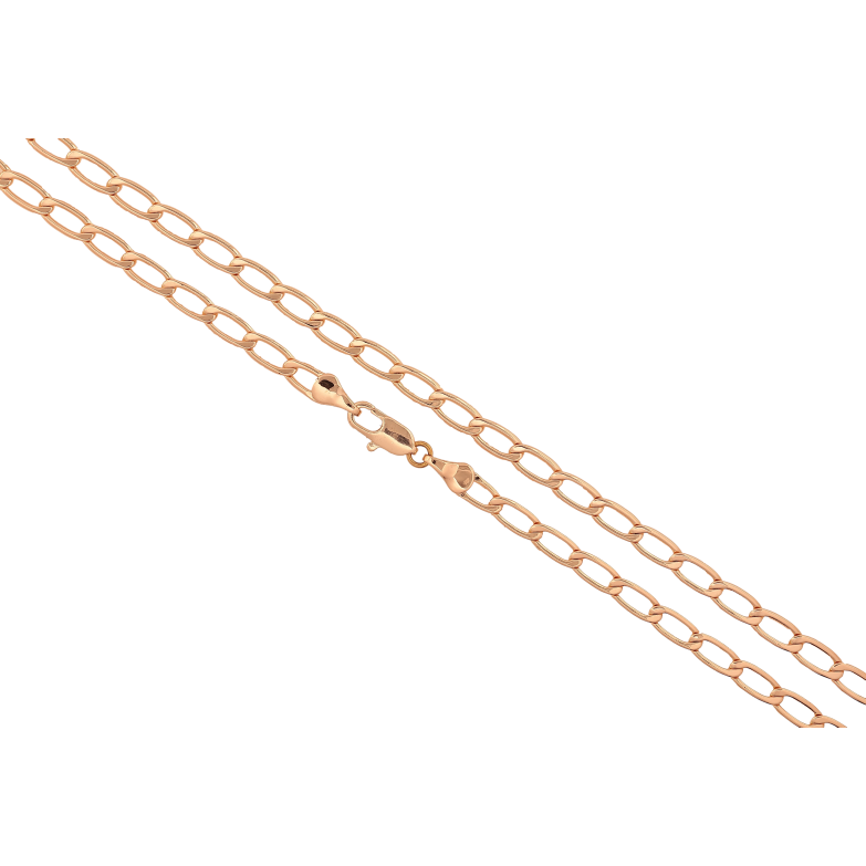 Ланцюжок Xuping M&L колір 18К "Плетіння Фантазійне" довжина 45см х 4мм" фото №1