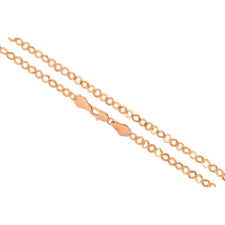 Цепочка Xuping M&L цвет 18К "Плетение Фантазийное" длина 49см х 5мм фото №9 Цепочка Xuping M&L цвет 18К "Плетение Фантазийное" длина 49см х 5мм фото №9