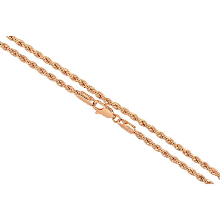 Цепочка Xuping M&L цвет 18К "Плетение Веревка" длина 48см х 3мм фото №22 Цепочка Xuping M&L цвет 18К "Плетение Веревка" длина 48см х 3мм фото №22