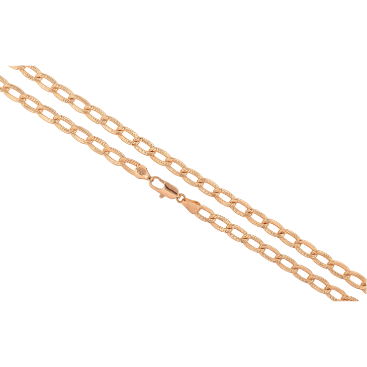 Цепочка Xuping M&L цвет 18К "Плетение Панцирное с узором" длина 51см х 6мм фото №11 Цепочка Xuping M&L цвет 18К "Плетение Панцирное с узором" длина 51см х 6мм фото №11
