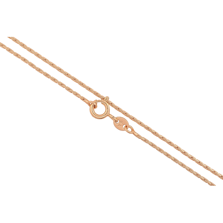 Цепочка Xuping M&L цвет 18К "Плетение склоченное" длина 40см х 1мм фото №15 Цепочка Xuping M&L цвет 18К "Плетение склоченное" длина 40см х 1мм фото №15