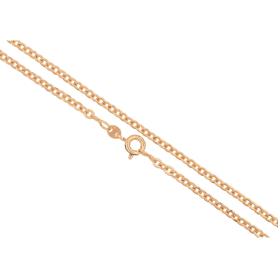 Цепочка Xuping M&L цвет 18К "Плетение Якорное" длина 46см х 3мм фото №1 Цепочка Xuping M&L цвет 18К "Плетение Якорное" длина 46см х 3мм фото №1